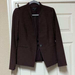 Ann Taylor Dark Brown Blazer Jacket